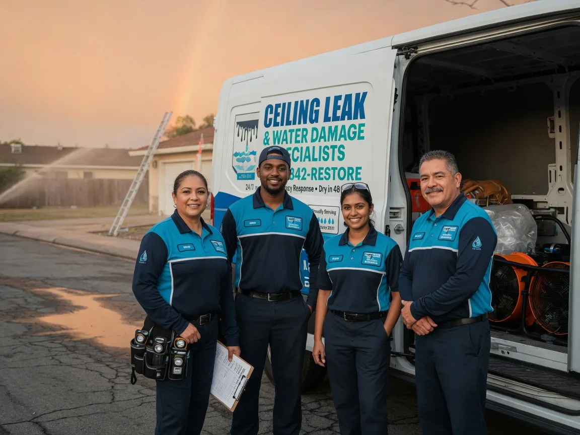 Ceiling Leak Cleanup company in Hermitage, PA